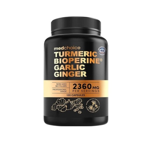 Balincer Turmeric Bioperine Garlic Ginger Capsules